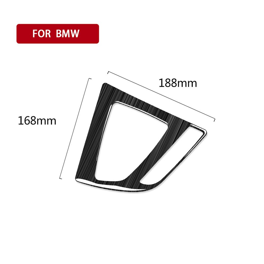 1PCS Car RHD Carbon Fiber Gear Shift Panel Trim Sticker For BMW 3 Series F30 F34