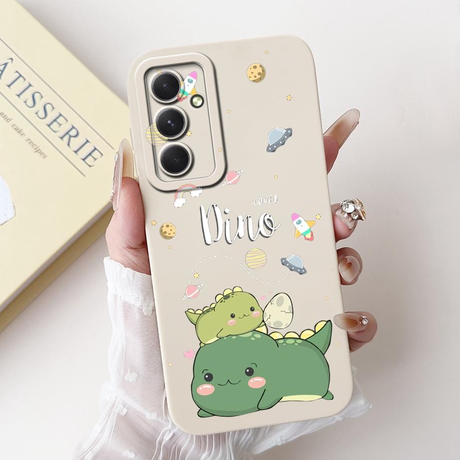 For Samsung Galaxy S24 FE Case SM-S721B Cute Fashion Cartoon Cover Soft TPU Phone Case For Samsung S24 FE S24FE Shell 6.7'' Bags