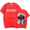 Hot Sale Rapper Snoop Dogg Graphic T Shirt Men's Hip Hop Fashion Style Funny T Shirts Summer Unisex Oversized T-shirt Streetwear