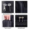 Combination Lock Smell Proof Bag Waterproof Smooth zipper Odorless Storage Case Blocks Out Smells Portable Medicine Lock Box