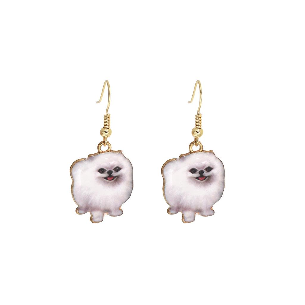 Fun Cartoon Cute Kitten Earrings, Creative Simple Earrings Animal Earrings