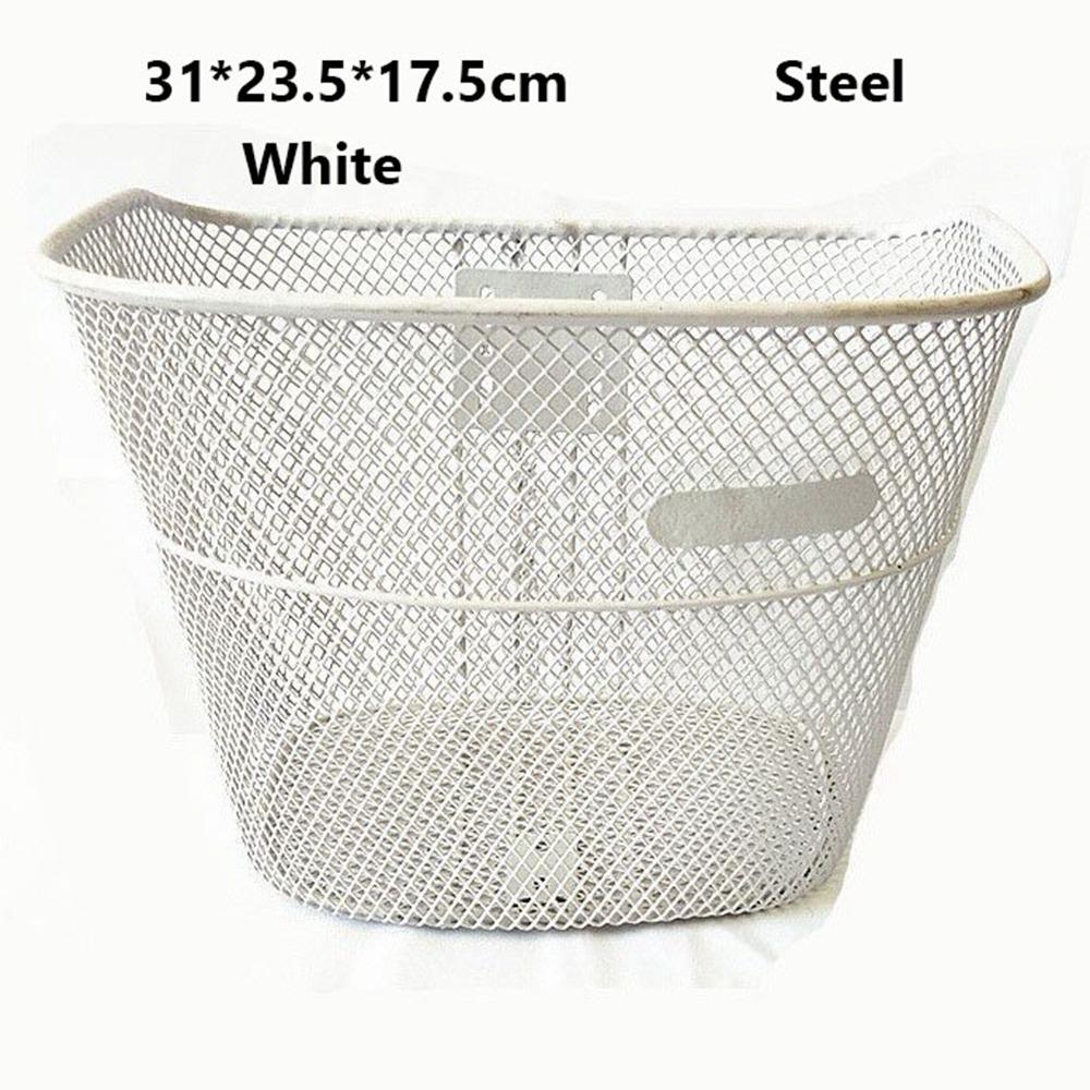 10 Styles Plastic&Steel Basket Plastic&Steel Bicycle Food Storage Cycling Accessories