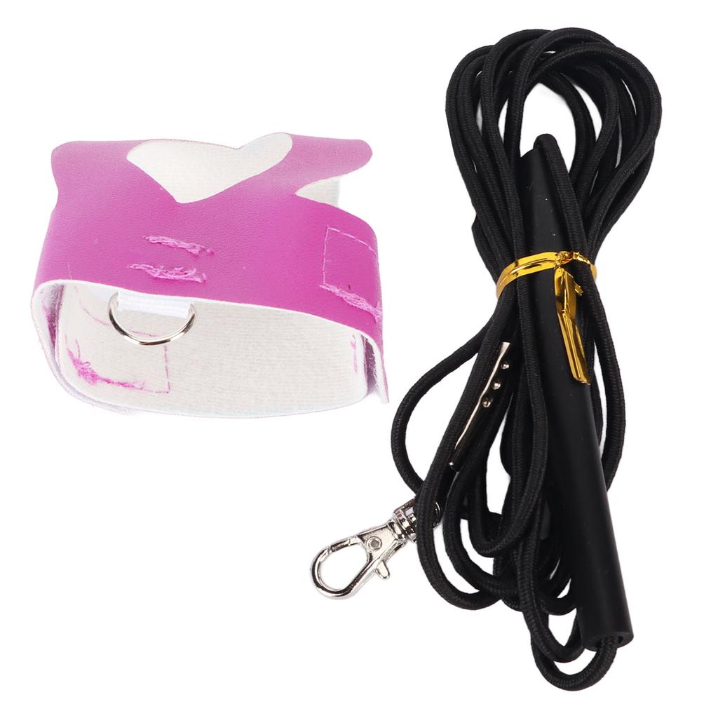 Bird Harness Leash Breathable Adjustable Bird Flight Suit with Leash for Parrot Parakeet Outdoor Flying Training 6.6ft S