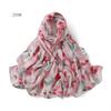 Fashion Plaid Printed Chiffon Scarf Muslim Femmel Chiffon Hijabs Islam Accessories Turkish Bandana Yiwu Beautiful Scarf Shawls