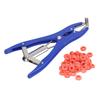 1 set of 101 Rubber Rings Tail Docking Clamp Rust-Resistant Castration Ring Kit  Sheep