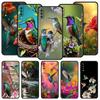 Phone Case For Samsung A56 A36 A26 A54 A52 A24 A14 A50 A70 A30 A40 A20E A06 A12 A22 A34 A42 A32 5G A04s A16 Cover Hummingbird