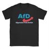 T-shirt da uomo Alternativa AFD Germania T-shirt Moda Estive Vintage Stampate 100% Cotone Top Taglie Forti 6XL