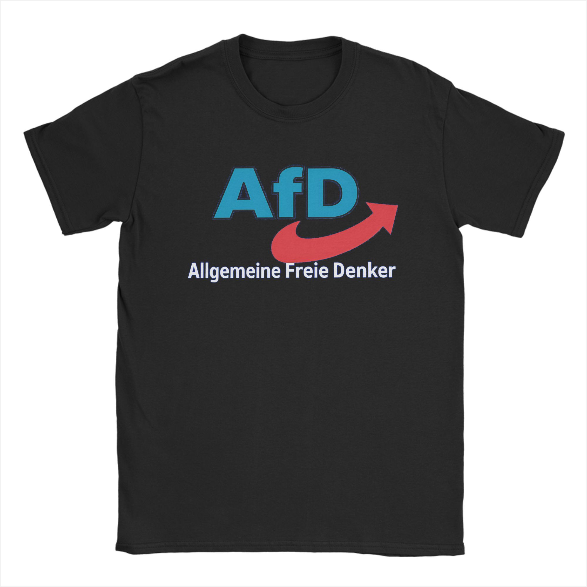 

Man TShirt Alternative AFD Germany TShirts Fashion Summer Tees Vintage Printed 100 Cotton Tops Plus Size 6XL L