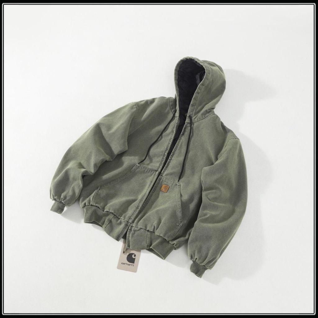 Cardigan Mütze Hart j130 Frühling/Herbst Dünne Gewaschene Baumwolljacke für Herren & Damen, Amerikanischer Ins-Stil.