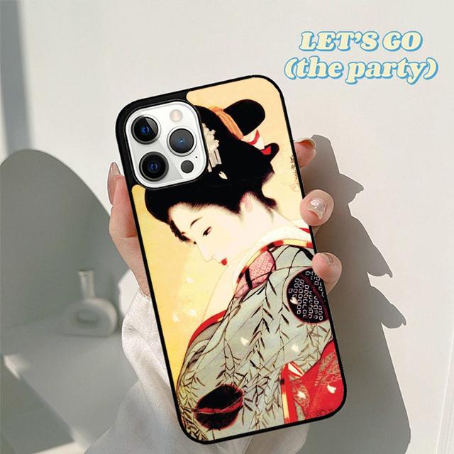 

Japan Geisha japanese Geisha girl Phone Case Cover for iPhone 17 Air 16 16e 15 12 11 13 14 Pro Max Apple Plus Coque iPhone 13