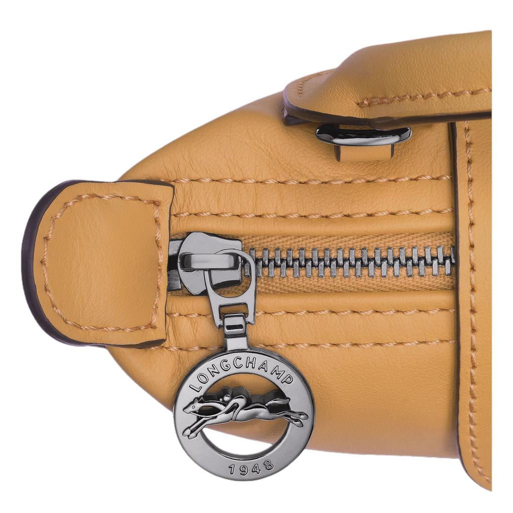 Longchamp Le Pliage Xtra Embossed Logo Detachable Adjustable Shoulder Strap Leather Mini Shoulder Crossbody Bag Women handbags Honey 34205987117