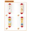 Dřevěné lesní zvířata Mořská zvířata Otočné puzzle Trénink jemné motoriky Poznávání zvířat Skládačka Vzdělávací hračky