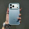3D Luggage Aluminum Alloy Grid Phone Case for IPhone 18 Pro Max 17 Pro Max for Rimowa Shockproof Anti Scratch Protective Cover
