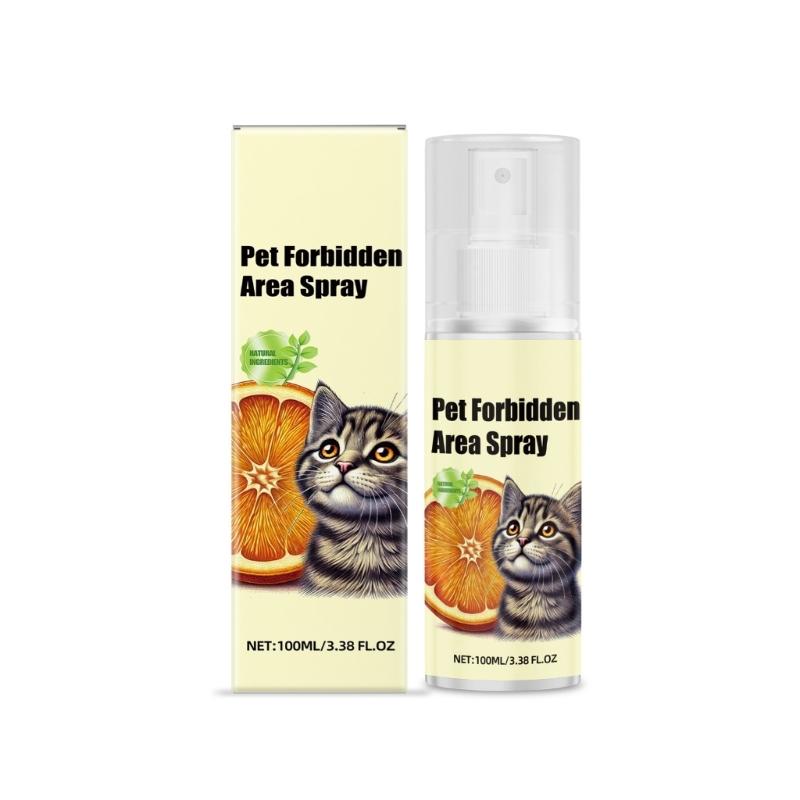 Katzenabwehrmittel für Innen und Außen, Effektive Kratzstopper für Katzen Trainingshilfe für Möbel Sofas Katzenabwehr Sprays