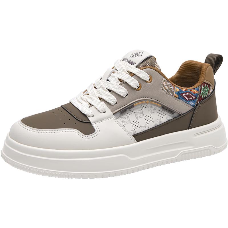 HLA Men s PowerYoung Casual Thick-Sole Board Shoes 42