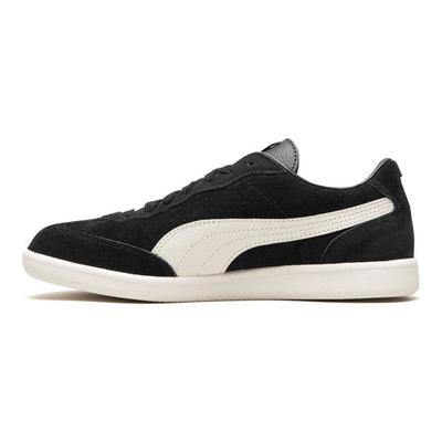 Liga Wildleder Perf Retro Trainings Low-Top Sneaker Unisex Sneaker Schwarz Weiß 364932-01
