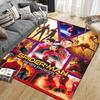 1 шт. Килим Spider-Man, Килимок для кімнати, Спальні та Ігрової кімнати, Міцний, Стійкий до плям та Легкий у чищенні, Вітальні