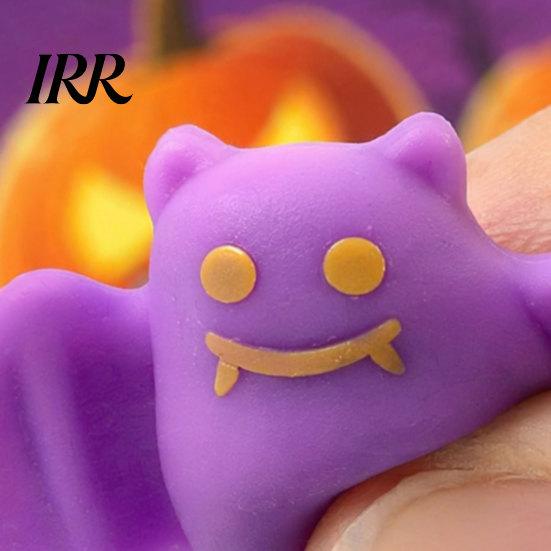 Halloween Dekoration Ideen Adventskalender, 24 Tage Countdown Kalender mit Stück Langsam Aufsteigendes Geschenk für Kinder Quetschspielzeug, Gruselige Sammlerstücke