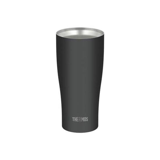 Thermos Vacuum Insulated Tumbler 420ml Matte Black Dishwasher Safe Bottle Structure Heat Retention Cold JDY-421C MTBK
