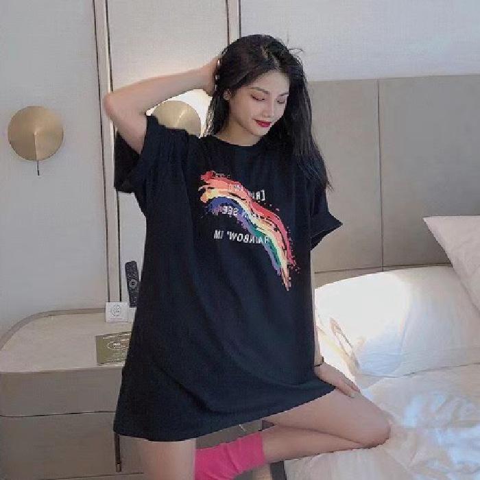 

Pure cotton long-sleeved T-shirt women s large size loose medium and long inner white new bottoming shirt breathable autumn and winter top XXXL