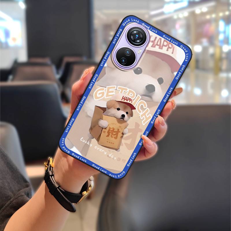 Handytasche Komplettschutz Handyhülle Für Blackview A200 Pro Rückseite Paar Cartoon Wasserdicht Stoßfest Staubdicht TPU