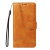 For Xiaomi Redmi 15C 4G (173mm) Wallet Case T-Shape Lines Leather Phone Cover Stand