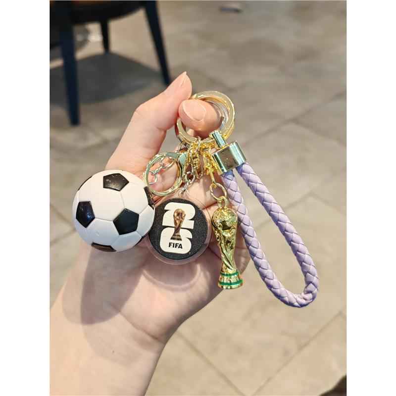 FIFA World Cup Soccer Keychain Accessory Sport Memorabilia Bag Charm Gift