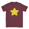 Casual Stevens Universes Tshirt Unisex Round Collar Pure Cotton T Shirt Star Short Sleeve Tee Shirt Printed Tops