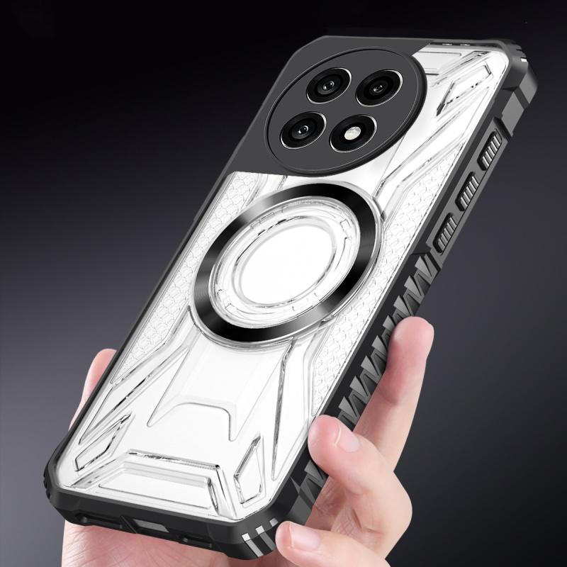 Luxury Armor Shockproof Hybrid For Magsafe Wireless Charging Phone Case for For OnePlus 13 13R Nord4 Magnetic Bumper Matte Cover