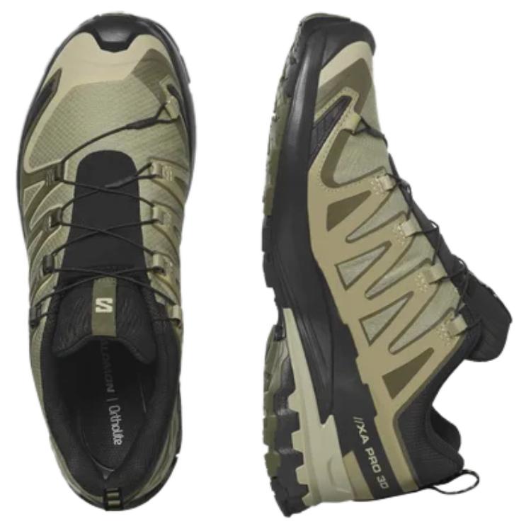 Salomon XA Pro 3D V9 GORE-TEX Dried Herb Black Men Sneakers Green Olive-Night L47270400