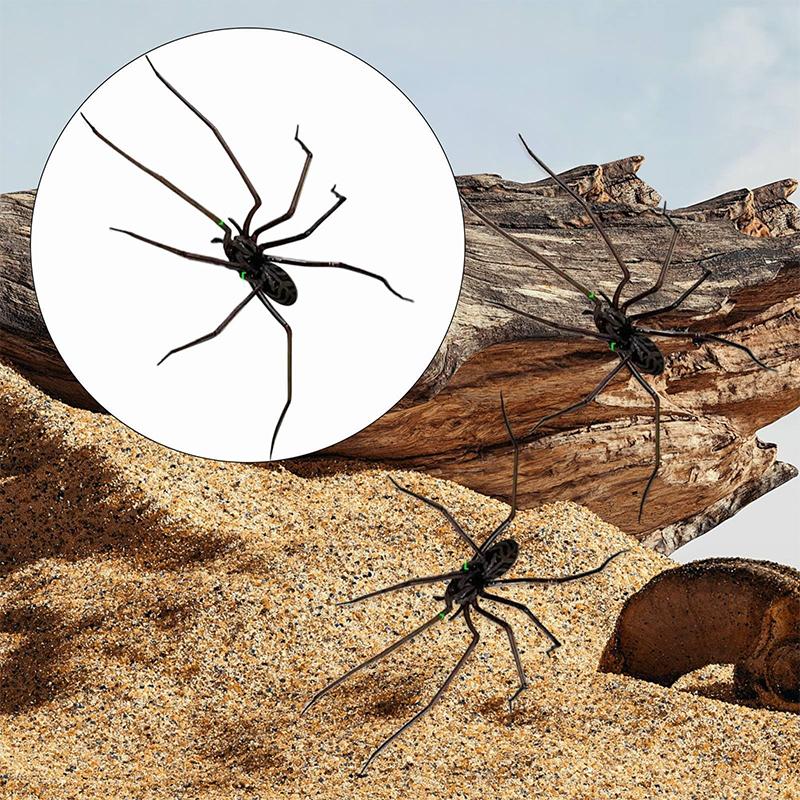 C-2025 Spider Fridge Magnets Home Spider Magnet Refrigerator Decoration - Spider Magnet Refrigerator Decoration Black