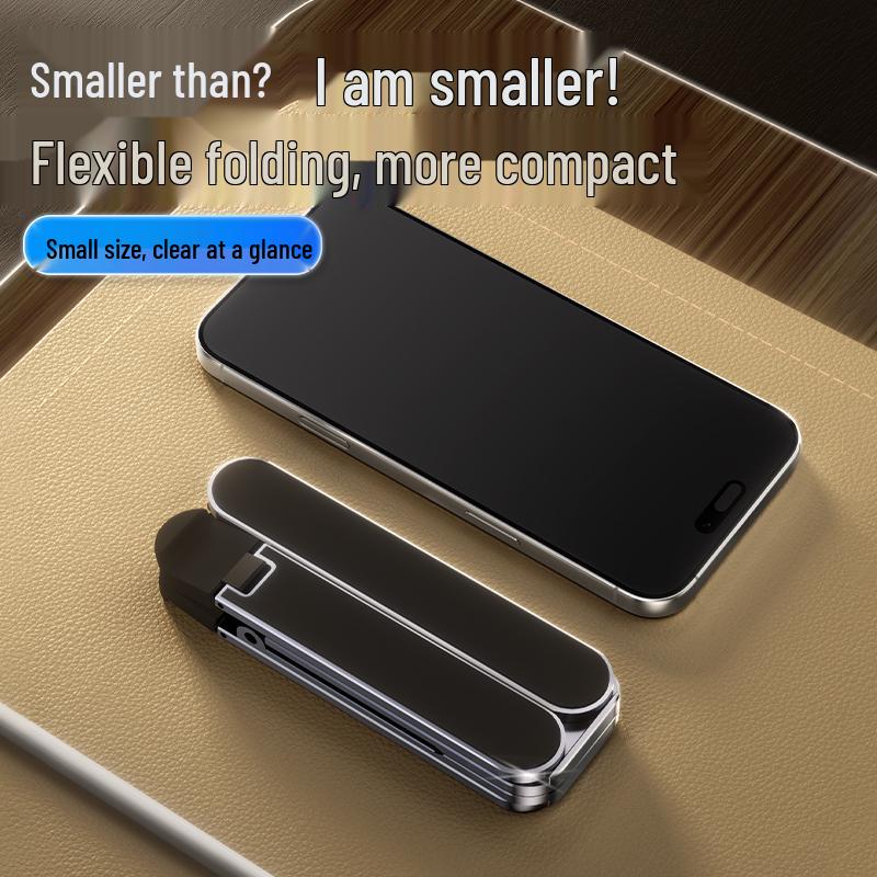 Aluminum Alloy Folding Laptop & Tablet Stand with Heat Dissipation