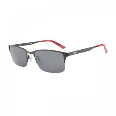 Puma Galleria Puma Sunglasses Pe0028s 001 Semi Rimless Metal Men woMen