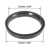 X AUTOHAUX Hub Ring 63.4 72.6 Hub Centric Ring Hub Centers Wheel Bore Spacer