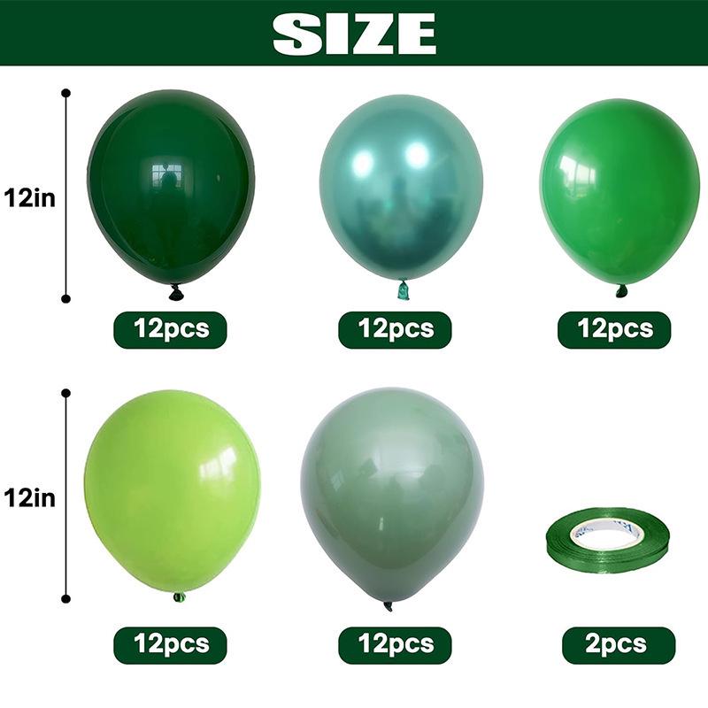 12-Inch Latex Balloon Set: Customizable Decoration Pack
