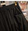 Bequeme Shorts Damen Sommer Neu Grün Elastisch Hohe Taille Locker Weiter Bein Knöchellang Hosen Übergroß