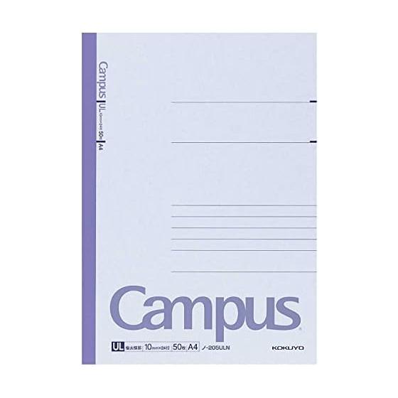 KOKUYO Note Campus Note A4 Очень толстый горизонтальный в линейку 50 листов No-205ULN
