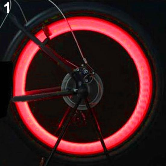 Safety Bright Bike Bicycle Cycling Car Wheel Tire Tyre LED Spoke Light Lamp