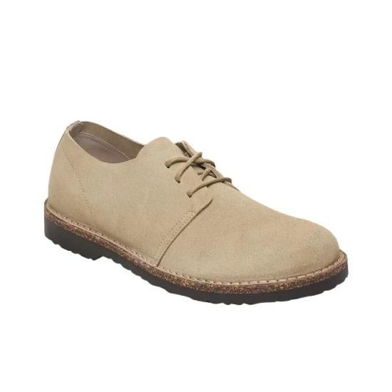 Birkenstock Uppsala Unisex Low Top Casual Shoes Khaki Narrow Fit 1029691 42
