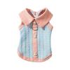 Spring and Summer Thin Puppy Dog Clothing Small and Medium Dog Knitted Vest Teddy Cat Pet Bigbear Puppy Clothing