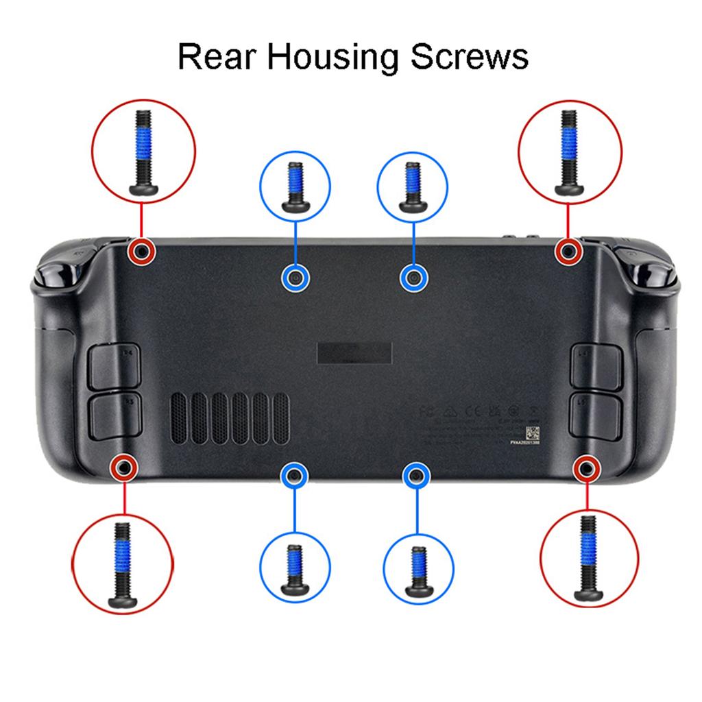 For Steam Deck Gamepad Controller Screwdriver Tear Down Repair Tool with Screws Game Tools Kit