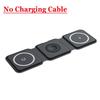 Foldalble Magnetic Wireless Charger Pad 3 in 1 Fast Charging Station for iPhone 15 14 13 12 Pro Max Apple Watch 8 7 6 AirPods
