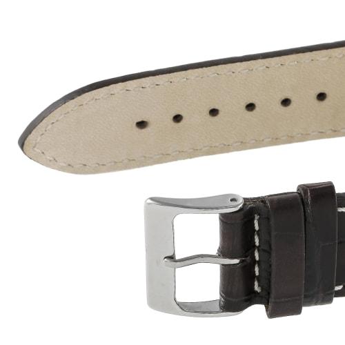 Zeppelin ATRANTIC Watch, 43mm, German, Brown, Ivory Dial, Stainless Steel, Automatic, Men's, 8422-5