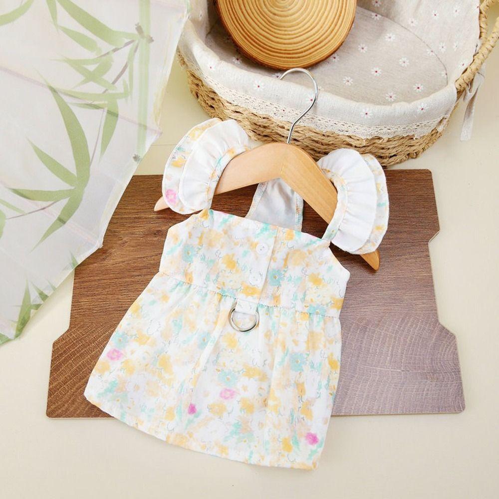 Reusable Dog Princess Dress Breathable Summer Dog Dress Lovely Puppy Clothes  Summer