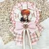 Checkered Rosette Oshikatsu Magnet Otakukatsu 57mm 75mm [Used]
