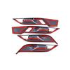 For BMW X1 F48 X2 F47 2016- ABS Carbon Fiber Car Inner Door Handle Trim Frame Cover Trim Sticker Interior Car Accessories