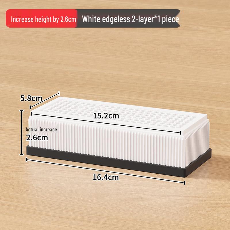 Adjustable Non-Slip Furniture Leg Pads for Moisture-Proof Heightening of Tables and Cabinets.