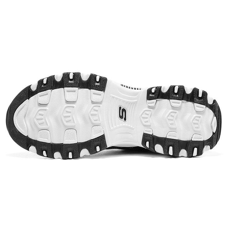 Skechers DLites 1.0 'Black White' 894129-BKW