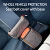 2pcs Car Seatbelt Buckle Cover For ZEEKR 001 007 X 2025 2025 2025 Suede Seat Belt Buckle Protective Cover Interior Accessories