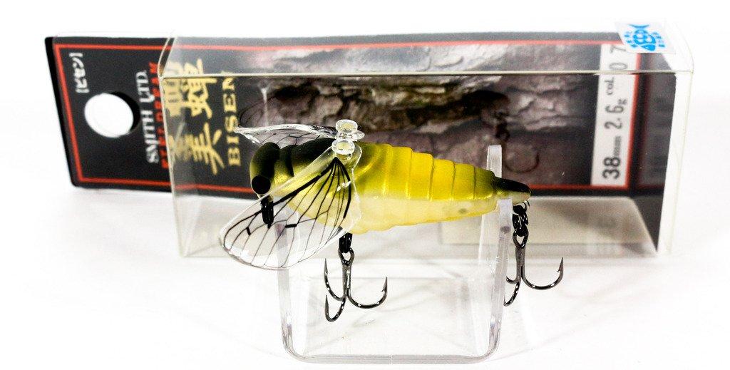 SMITH LTD Noisy Bisen 38mm Straw (Beautiful Cicada) 2.6g #28